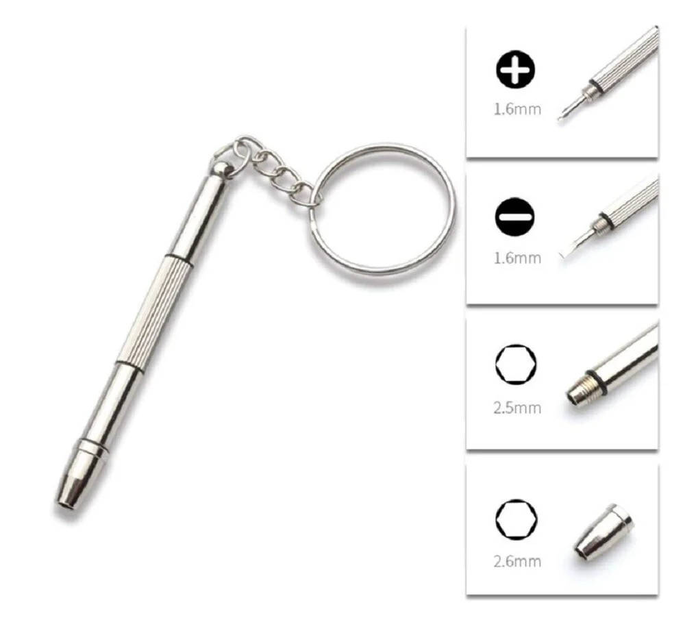 Eyeglass Repair Kit Sunglass Glasses Repair Kit with Screws Assorted Tweezers Sc 4